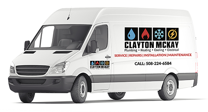 clayton mckay plumbing heating and electric service van