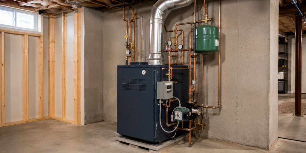 home heating boiler installationa nd service in plymouthmassachusetts