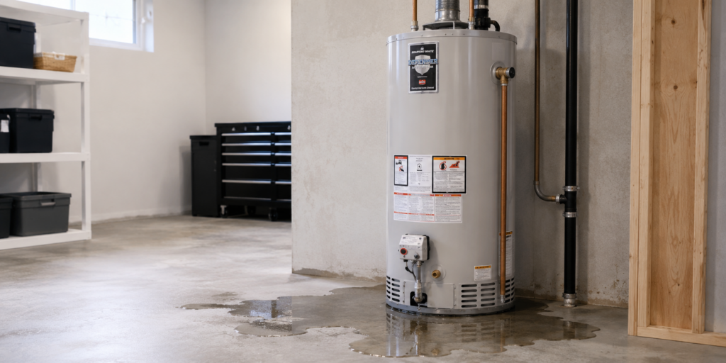 hot water heater leak plymouth massachusetts